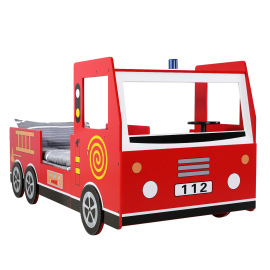Monzana Detská posteľ - hasičské auto 200 x 90 cm