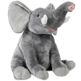 Monzana Plyšová hračka slon - 90 cm