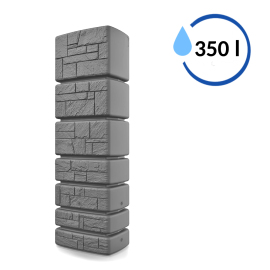 Prosperplast Sud na dažďovú vodu TOWER STONE 350l