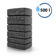 Prosperplast Sud na dažďovú vodu TOWER STONE 500l - cena, porovnanie