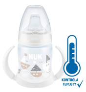 Nuk Dojčenská fľaša na učenie s kontrolou teploty 150ml - cena, porovnanie
