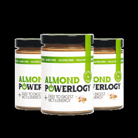 Powerlogy Almond Butter 3x500g