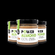 Powerlogy Organic Almond Butter 3x330g - cena, porovnanie