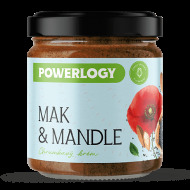 Powerlogy Mak a Mandle Krém 330g - cena, porovnanie