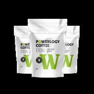 Powerlogy Organic Coffee 3x250g - cena, porovnanie