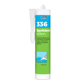 Perdix 336 Sanitární silikon neutrál bílý 310ml