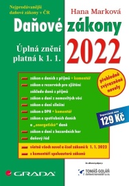 Daňové zákony 2022 úplná znění k 1.1.2022
