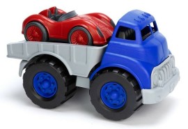 Green Toys Auto nákladné so závodným autom