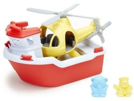 Green Toys Záchranný čln a vrtulník