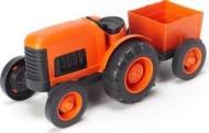 Green Toys Traktor s vlečkou oranžový - cena, porovnanie