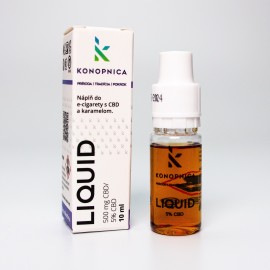 Konopnica CBD LIQUID Karamel 10ml