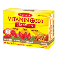 Terezia Company Vitamin C 500 mg trio natur+ 60tbl - cena, porovnanie