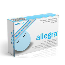 Woykoff Melatonín Allegra 3 mg 30tbl