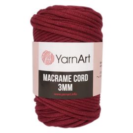 YarnArt Špagát Macrame Cord 3mm 781 bordová 250 g, 85 m