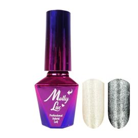 MollyLac Biely perleťový gél lak 314 5ml