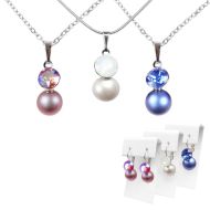 L&S Náhrdelníki a náušnice so Swarovski kryštálmi a perlami - cena, porovnanie