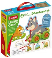 Quercetti Lacing Game animals & wheels - cena, porovnanie