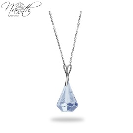 Naneth Náhrdelník s kryštálom Swarovski Xirius Blue Shade