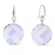 Naneth Náušnice Luna s kryštálmi Swarovski Elements Blue Shade - cena, porovnanie