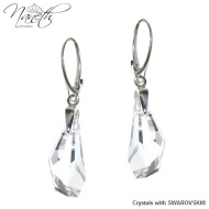 Naneth Visiace náušnice s kryštálmi Swarovski Polygon Crystal 21 mm - cena, porovnanie