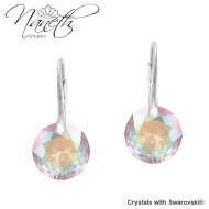 Naneth Náušnice Swarovski Classic Cut dúhové AB - cena, porovnanie