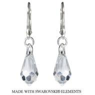 Naneth Náušnice Teardrop s kryštálmi Swarovski Crystal - cena, porovnanie