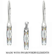 Naneth Set Column s kryštálmi Swarovski Elements Crystal - cena, porovnanie