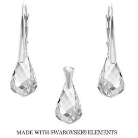 Naneth Swarovski set Helix Crystal 18 mm