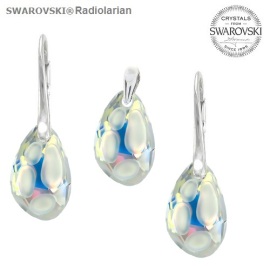 Naneth Set s kryštálmi RADIOLARIAN Swarovski Crystals AB