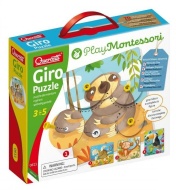 Quercetti Giro Puzzle spinning puzzle - cena, porovnanie