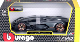 Bburago 1:24 Plus Lamborghini Terzo Millenio Grey
