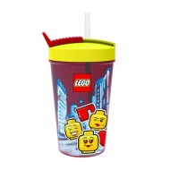 Lego ICONIC Girl pohár so slamkou - cena, porovnanie