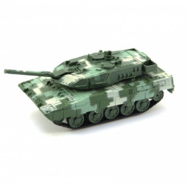 Teddies Tank plast/kov PB 16cm na spätný chod