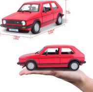 Bburago 1:24 Plus Volkswagen Golf MK1 GTI Red - cena, porovnanie