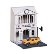 Bburago 1:43 Street Fire City Train Station - cena, porovnanie