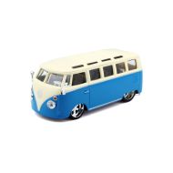 Bburago 1:32 Plus Volkswagen Van Samba Blue/White - cena, porovnanie