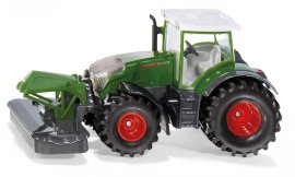 Siku Farmer - traktor Fendt 942 Vario s predným sekacím nástavcom