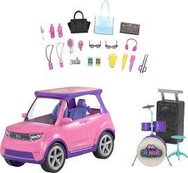Mattel Barbie Dreamhouse Adventures Transformujúce sa auto