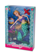 Mac Toys Bábika Emily - morská panna fialová - cena, porovnanie