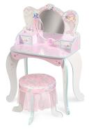 Decuevas 55541 Drevený toaletný stolík so zrkadlom, stoličkou a doplnkami Ocean Fantasy - cena, porovnanie