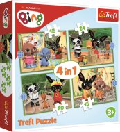 Trefl Puzzle 4v1 Bing a jeho priatelia - cena, porovnanie