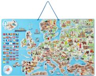 Woody Magnetická mapa EURÓPY, spoločenská hra 3 v 1 - cena, porovnanie