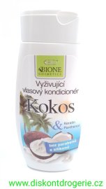 Bc Bione Cosmetics Vyživujúci vlasový kondicionér Kokos 260ml