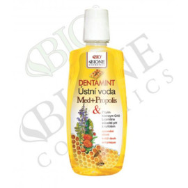 Bc Bione Cosmetics Dentamint ústna voda Med + Propolis 500ml