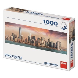 Dino Manhattan za súmraku 1000 panoramic
