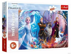 Trefl Puzzle Ľadové kráľovstvo 2: Mrazivá mágia 100