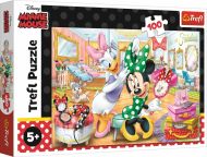 Trefl Puzzle 100 Minnie v salóne krásy Disney