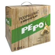 Pe-Po Podpaľovač z drevitej vlny 150 ks - cena, porovnanie