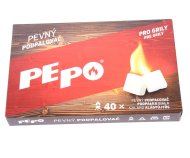 Pe-Po Pevný podpaľovač - škatuľka 40 podpalov - cena, porovnanie