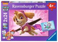 Ravensburger Puzzle Labková Patrola: Skye a Everest 2x24 - cena, porovnanie